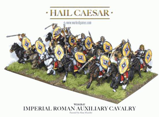 Auxiliary cavalry with spears