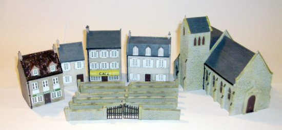 15mm Landmark Normandy Building