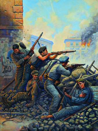Cover artwork for A World Aflame – Interwar Wargames Rules 1918-39