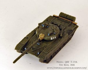 T-72A painted by Tim Rich