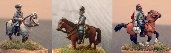 ACW Officers painted by Kissa