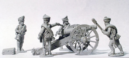 RN 7 Foot Artillery firing 12pdr (1812 Kiwer)