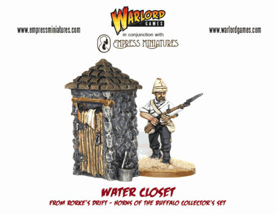 Private Hook defends the water closet!