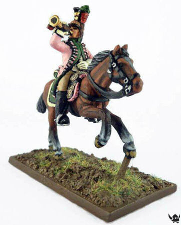 28mm French Dragoon trumpeter