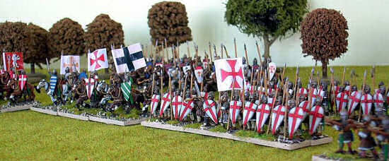 Crusader army