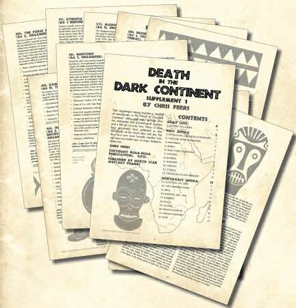 New material for Death in the Dark Continent