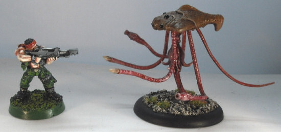 Scaled with a 28mm figure
