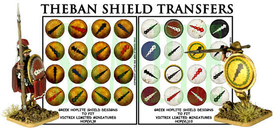 Theban shield transfers