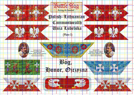 Flags of the Polish-Lithuanian Commonwealth