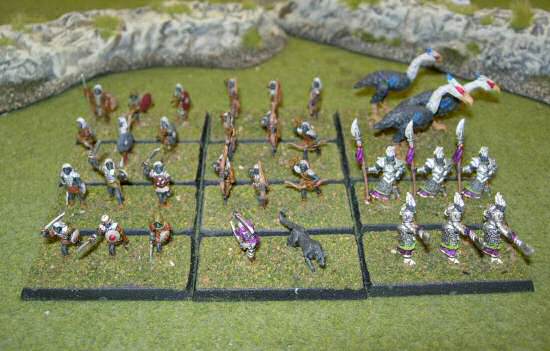 Dark Elves Border Army