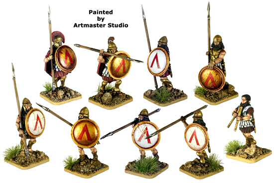 Spartan hoplites