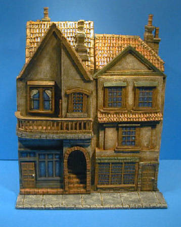 Each building is actually two houses