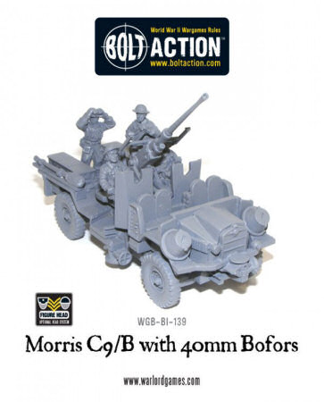 Morris C9/B with 40mm Bofors
