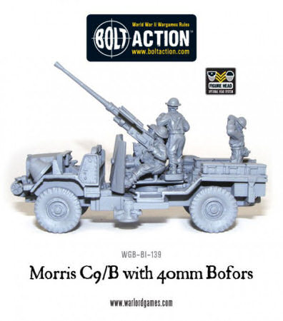 Morris C9/B with 40mm Bofors