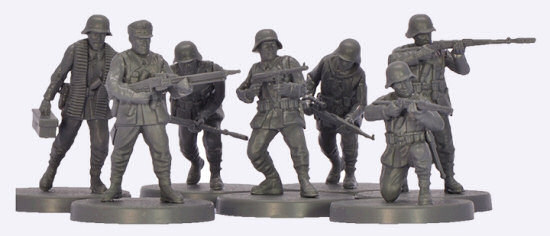 28mm German infantry