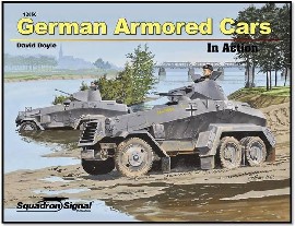 GERMAN ARMORED CARS IN ACTION