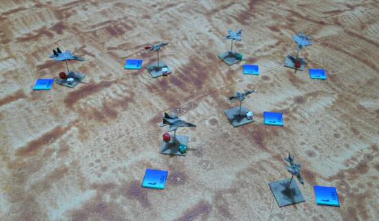 Low-altitude dogfight