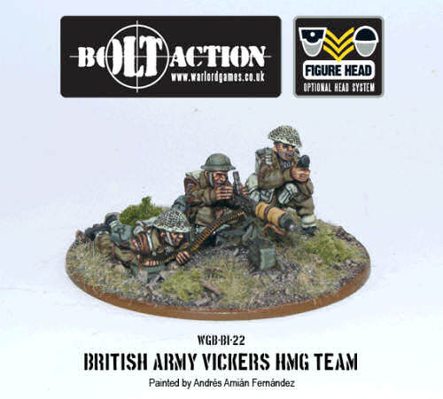 British Vickers MMG team