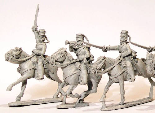 CBC05 - British Light Dragoon command (Officer, bugler, trooper)