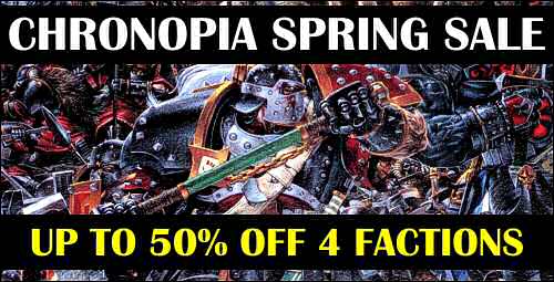 Chronopia Spring Sale