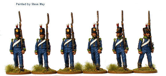 PN 37 - Prussian Reservists marching (shoulder wings)