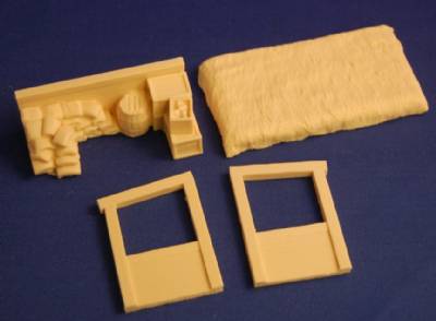 Lean to Market Stall kit pieces