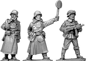 Feldpolizei checkpoint figure set