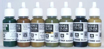 Belgian paint set
