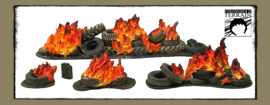 Burning Tyres