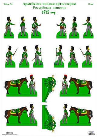 Russian Horse artillery
