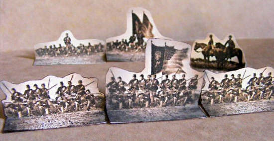 Firing line, with reserves behind