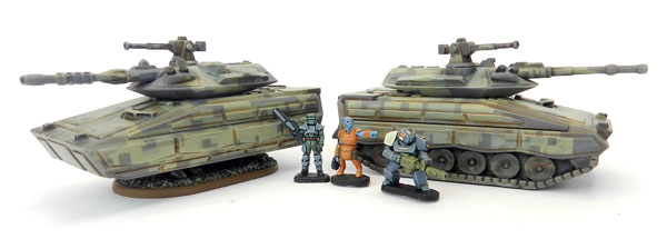 Havoc Tank Grav and Tracked Size Comparison