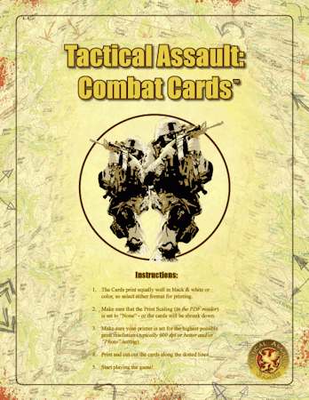 Tactical Assault: Combat Cards Card Pack