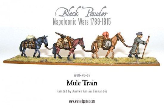 Napoleonic Mule Train