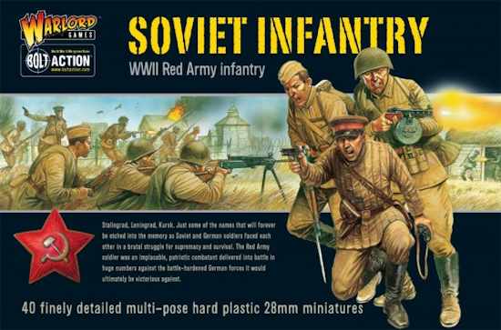 Plastic Soviet Infantry