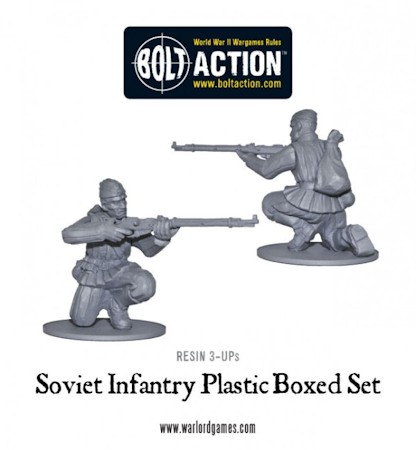 Plastic Soviet Infantry