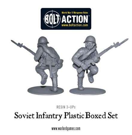 Plastic Soviet Infantry