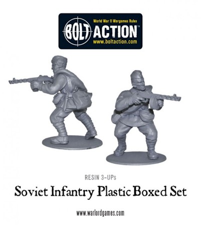 Plastic Soviet Infantry