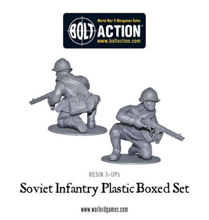 Plastic Soviet Infantry