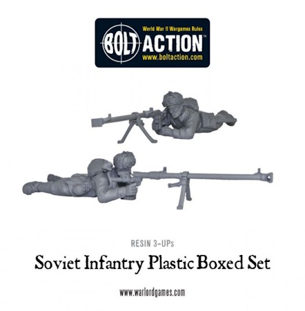 Plastic Soviet Infantry