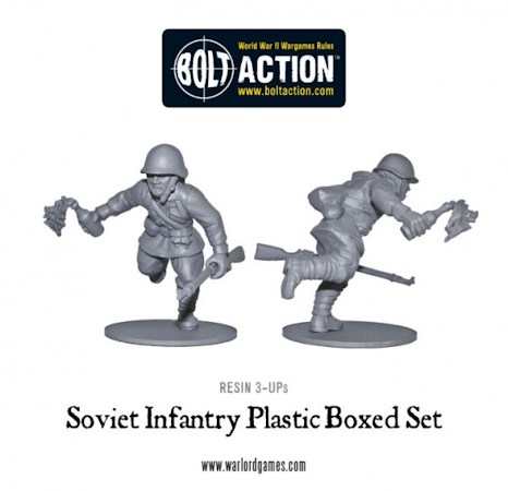 Plastic Soviet Infantry