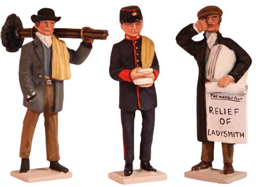 NEW Old 54mm Victorian Figures now available as Painted in Matt or as Kit/Castings