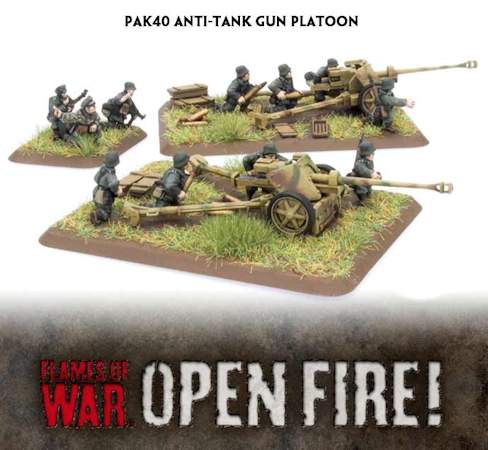 7.5cm PaK40 Anti-tank gun Platoon