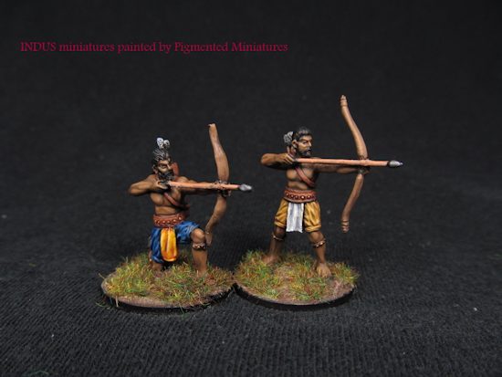 Indus figures as painted by Pigmented Miniatures