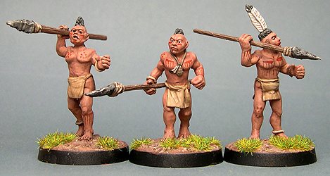 Skraelings warriors