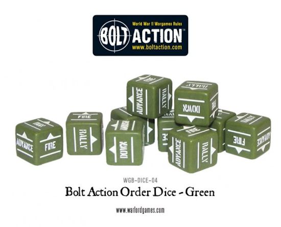 Bolt Action dice