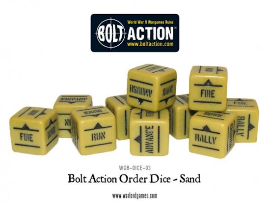 Bolt Action dice