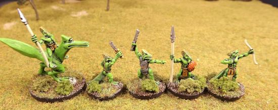 15mm Lizardmen