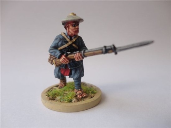 Another Dave's Oddity: Annamite Tirailleurs parading as Chinese militia. The Khazi will quake when he sees these!