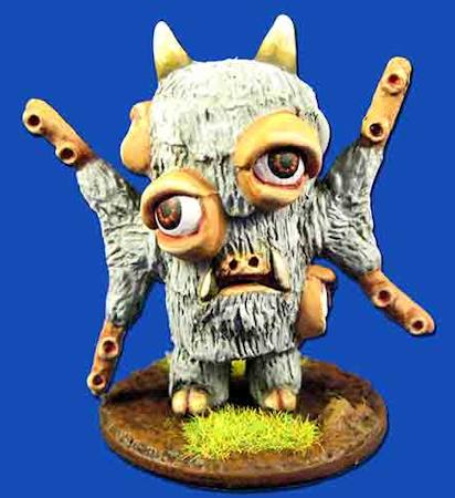 Eldritch Horror Optithulhu, painted by Adam Pratt